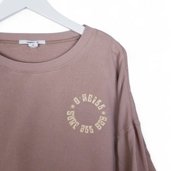 O'NEILL CHOICE Pullover Sweatshirt Crewneck Cotton Big Wave Graphic - Medium - Picture 3 of 10